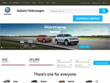 Tablet Screenshot of bozemanvw.com